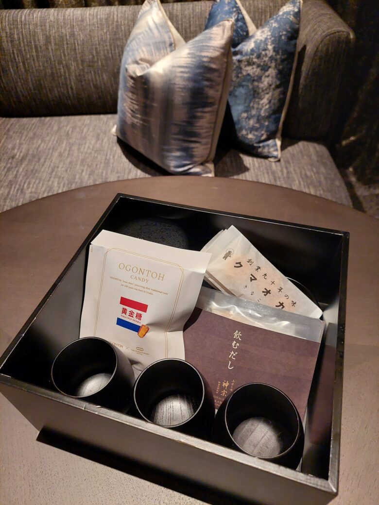 大阪ステーションホテル　ウェルカムスイーツ