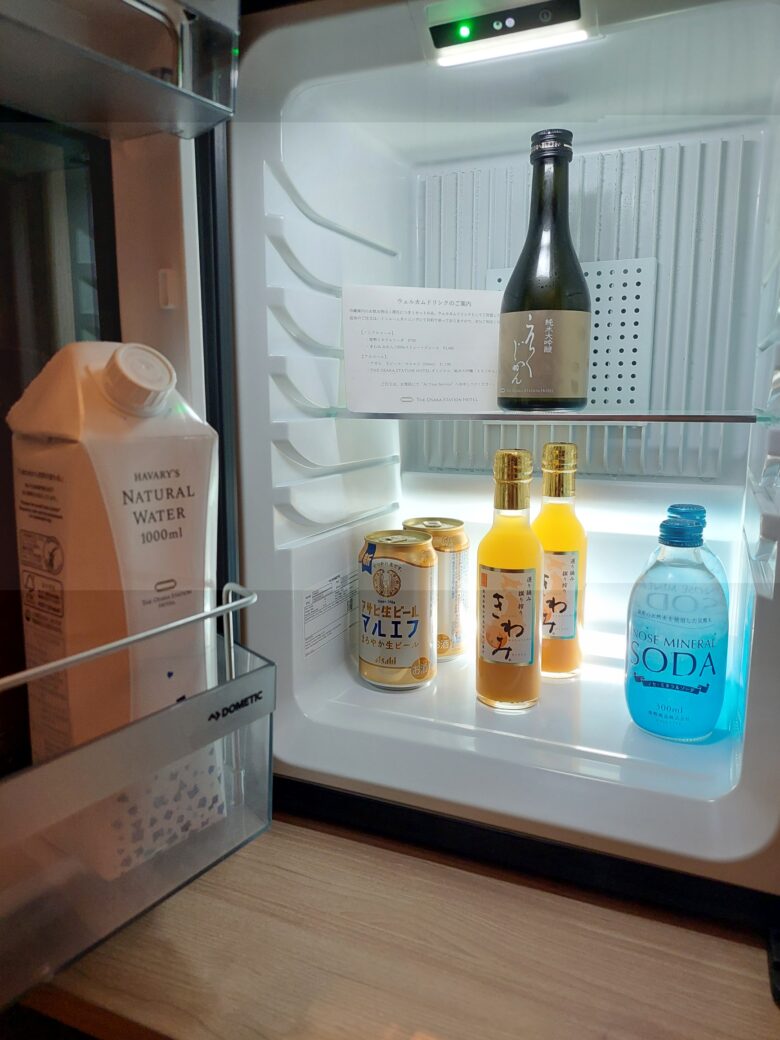 大阪ステーションホテル　ドリンク