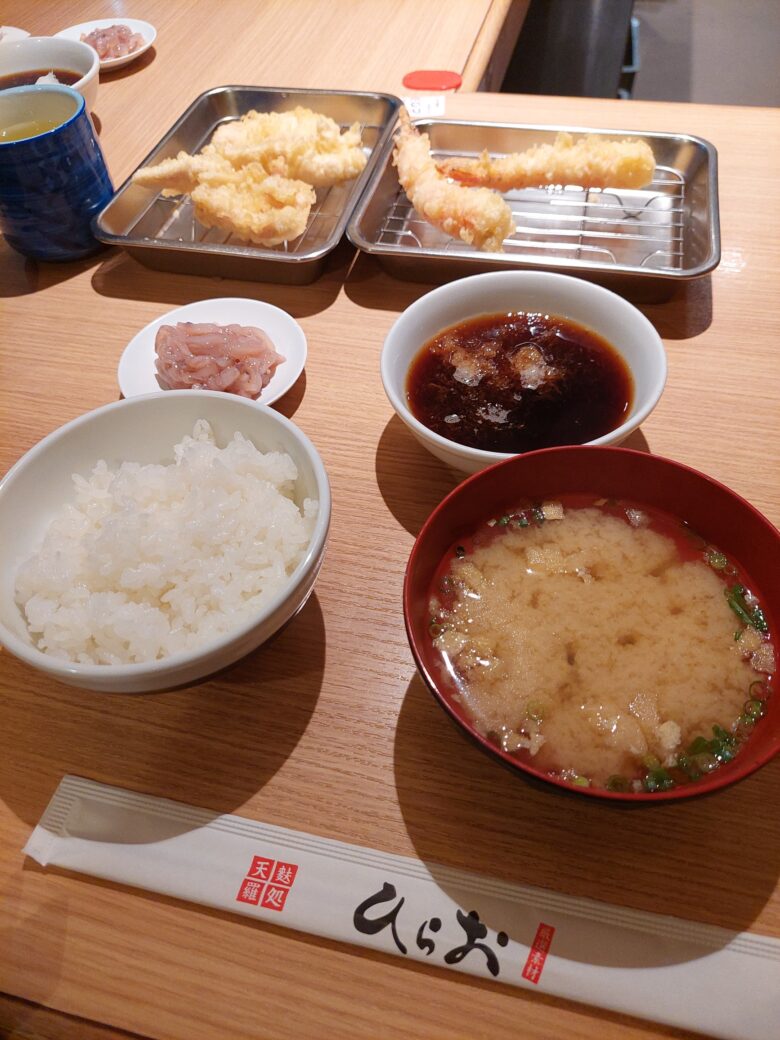 福岡グルメ　天ぷら　ひらお