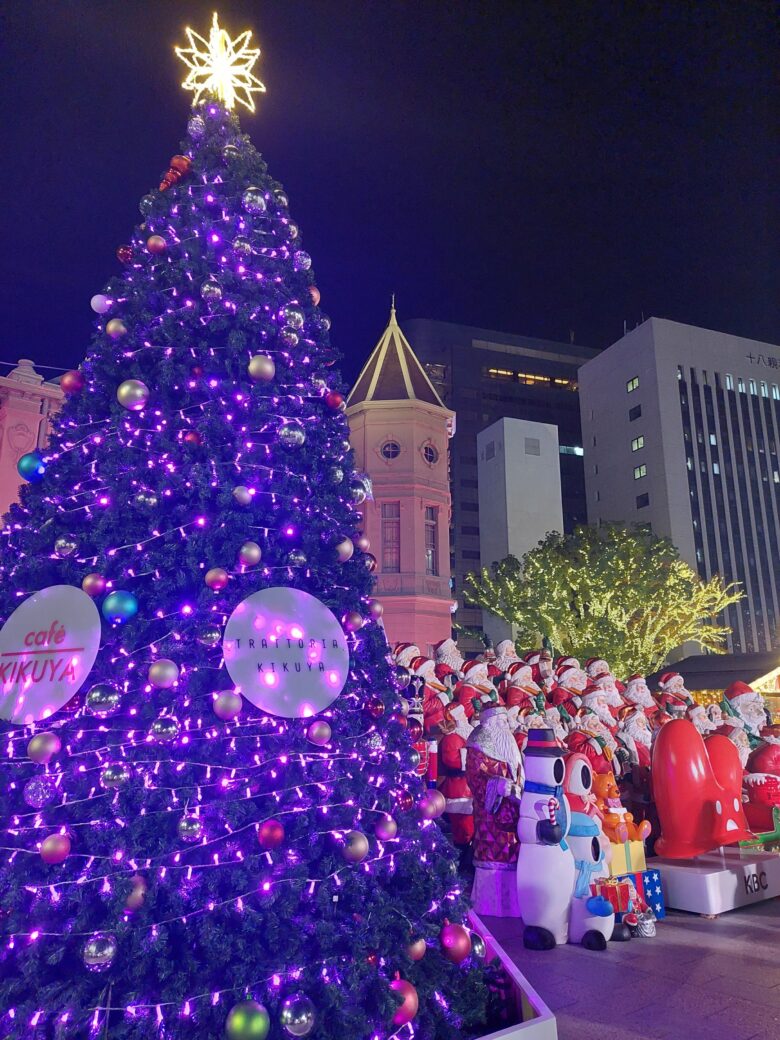 天神中央公園　クリスマスイルミネーション