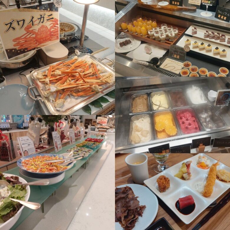 唐津シーサイドホテル　ビュッフェ