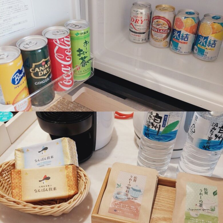 唐津シーサイドホテル　ミニバー