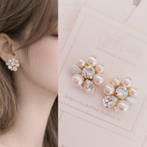 ハンドメイドピアス