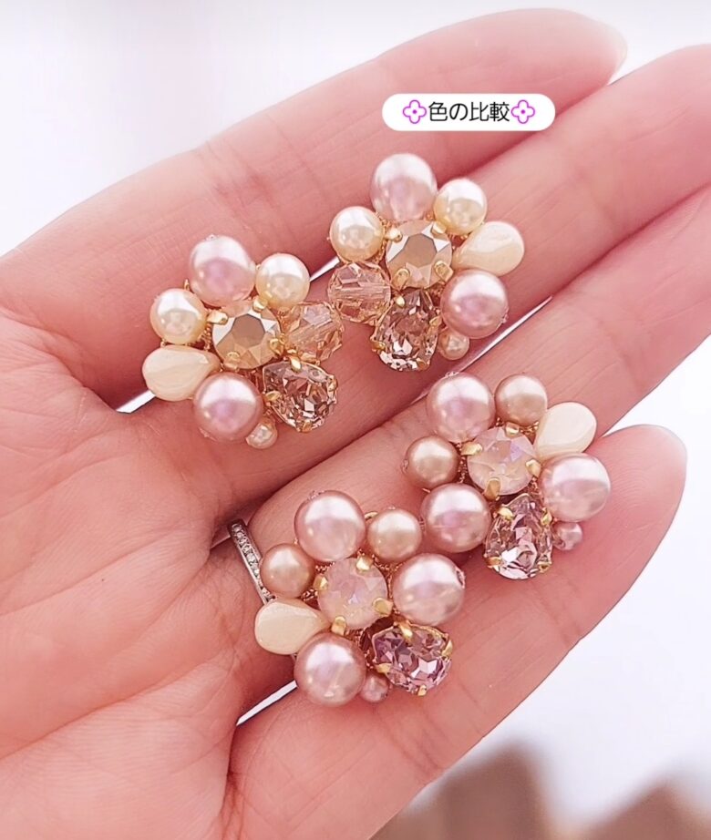 ハンドメイドピアス