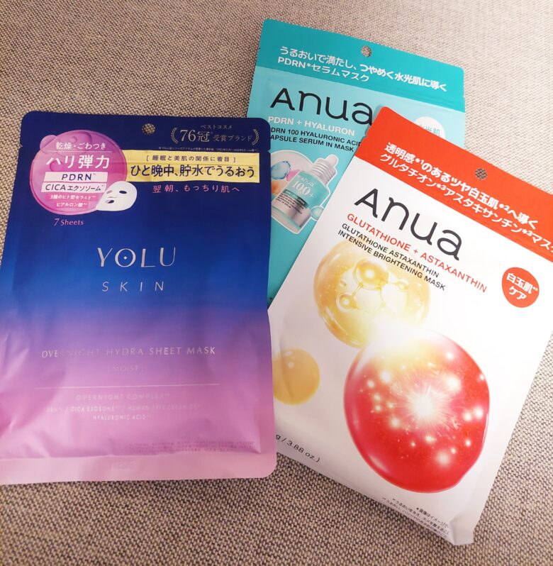 フェイスマスク Anua YOLU